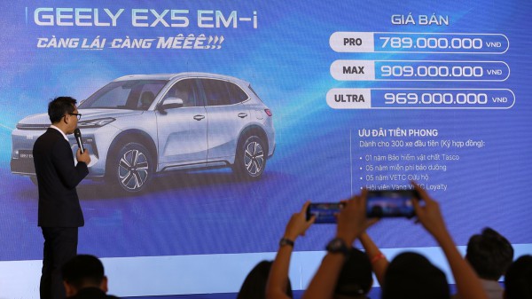 Bộ đôi SUV Geely EX2, EX5 gia nhập thị trường Việt Nam, giá từ 459 triệu Bộ đôi SUV Geely EX2, EX5 gia nhập thị trường Việt Nam, giá từ 459 triệu