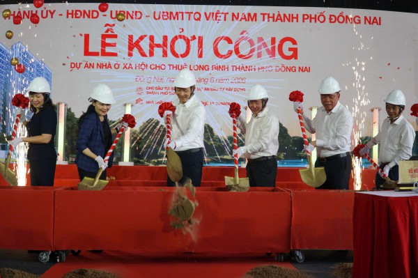 Đồng Nai: Khởi công dự án nhà ở xã hội cho thuê đầu tiên Đồng Nai: Khởi công dự án nhà ở xã hội cho thuê đầu tiên