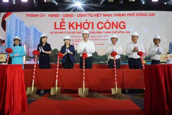 Đồng Nai: Khởi công dự án nhà ở xã hội cho thuê đầu tiên Đồng Nai: Khởi công dự án nhà ở xã hội cho thuê đầu tiên