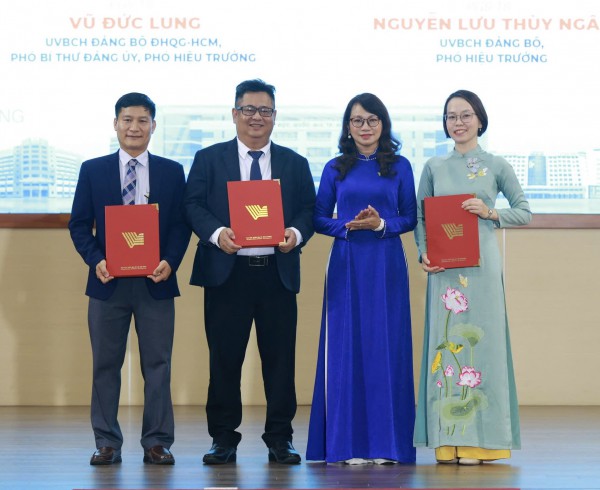 Bổ nhiệm loạt hiệu trưởng, hiệu phó các trường thành viên ĐH Quốc gia TP.HCM Bổ nhiệm loạt hiệu trưởng, hiệu phó các trường thành viên ĐH Quốc gia TP.HCM