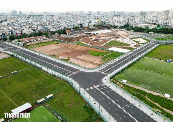5 đường xuyên qua trường đua Phú Thọ sau 1 năm thi công 5 đường xuyên qua trường đua Phú Thọ sau 1 năm thi công