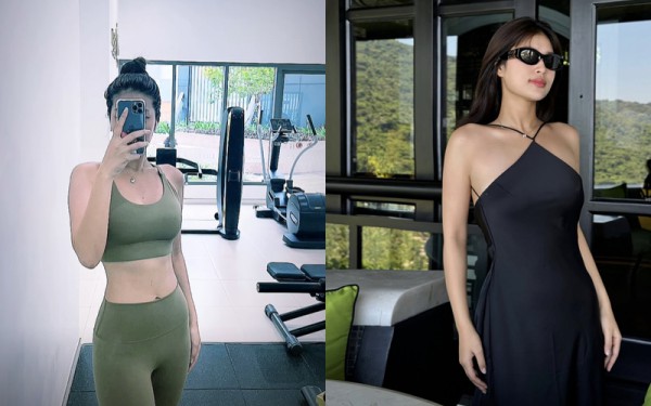 Sao Việt khỏe đẹp: Hoa hậu Thiên Ân giữ dáng nhờ tập luyện kỷ luật