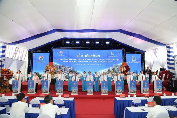 Hải Phòng khởi công khu nhà lưu trú hơn 1.100 tỉ đồng Hải Phòng khởi công khu nhà lưu trú hơn 1.100 tỉ đồng