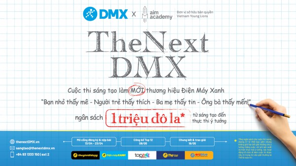 Điện Máy Xanh thưởng 1 triệu USD cho cuộc thi sáng tạo làm mới thương hiệu Điện Máy Xanh thưởng 1 triệu USD cho cuộc thi sáng tạo làm mới thương hiệu