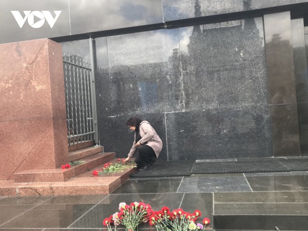 Kỷ niệm 106 năm Cách mạng tháng Mười Nga tại thủ đô Moscow