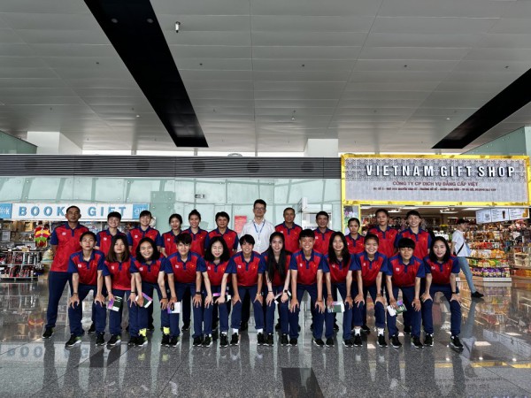 ĐT nữ Việt Nam khởi hành tới Trung Quốc, tham dự ASIAD 19 ĐT nữ Việt Nam khởi hành tới Trung Quốc, tham dự ASIAD 19