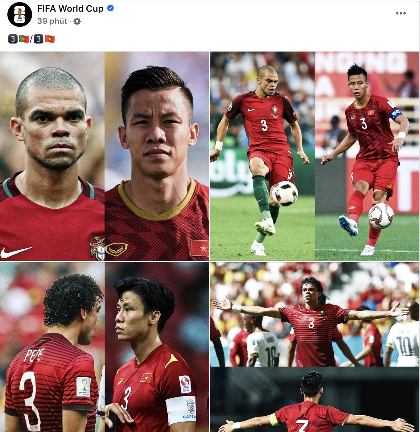 FIFA lại 'nhắc' cầu thủ Việt Nam: Quế Ngọc Hải lên sóng, được so sánh với Pepe FIFA lại 'nhắc' cầu thủ Việt Nam: Quế Ngọc Hải lên sóng, được so sánh với Pepe
