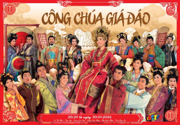 Trần Hào – Xa Thi Mạn tái hợp trong Công chúa giá đáo